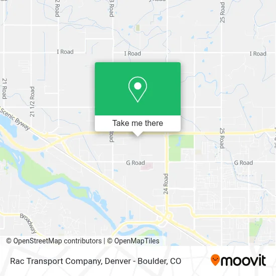 Rac Transport Company map