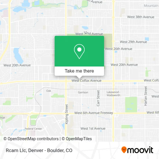 Rcam Llc map