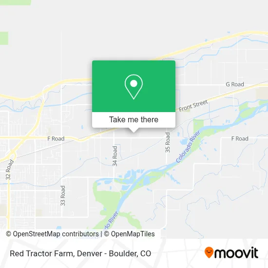 Red Tractor Farm map