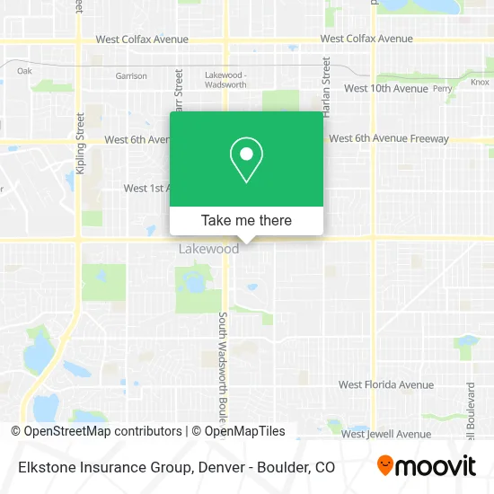 Elkstone Insurance Group map