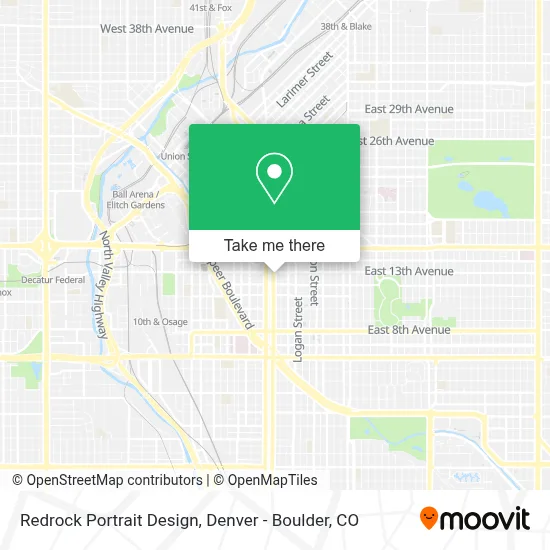 Redrock Portrait Design map