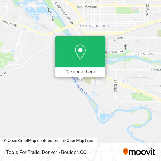 Tools For Trails map