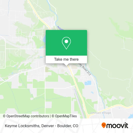 Keyme Locksmiths map