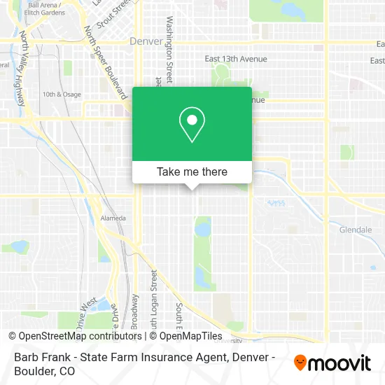 Barb Frank - State Farm Insurance Agent map