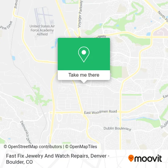 Fast Fix Jewelry And Watch Repairs map