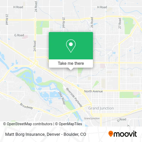 Matt Borg Insurance map