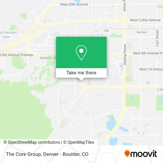 The Core Group map