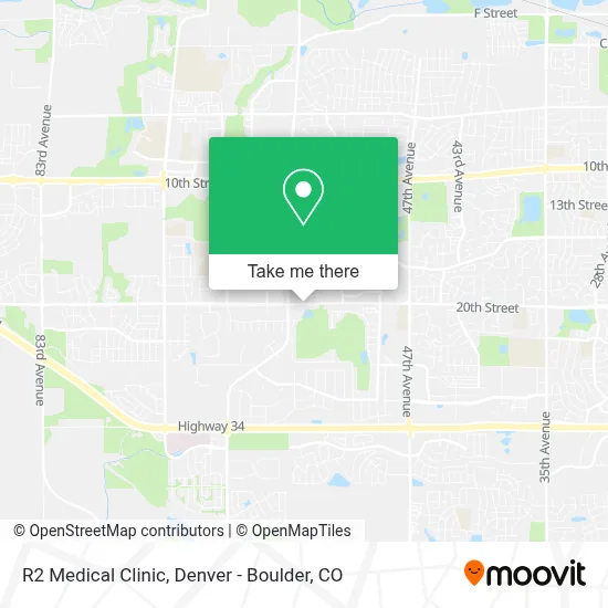 R2 Medical Clinic map