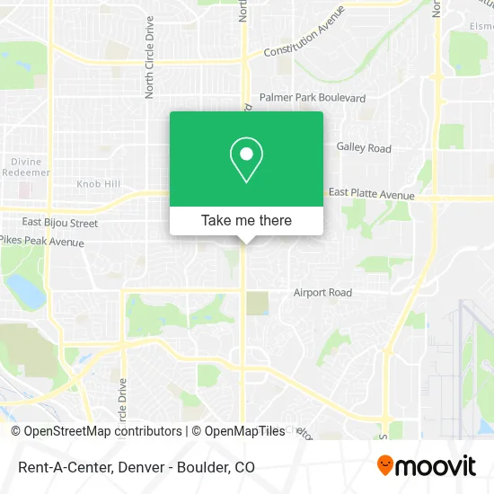 Rent-A-Center map