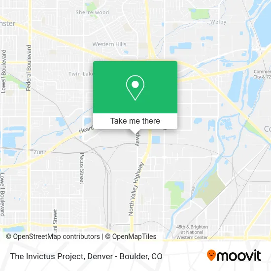 The Invictus Project map