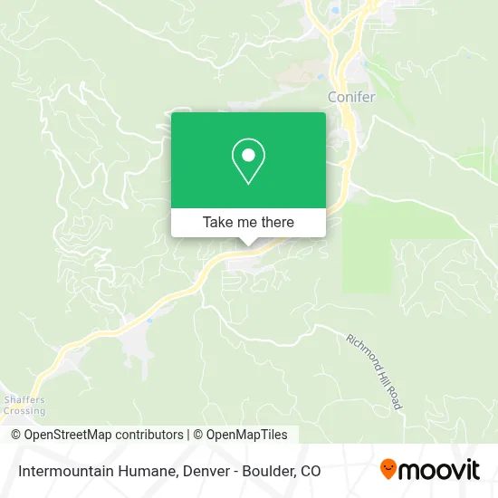 Intermountain Humane map