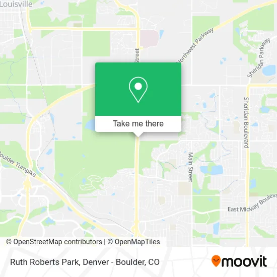 Ruth Roberts Park map
