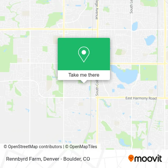 Rennbyrd Farm map