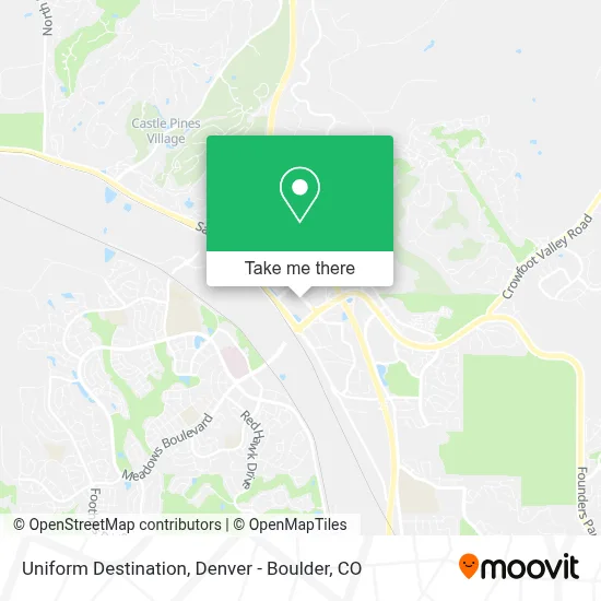 Uniform Destination map