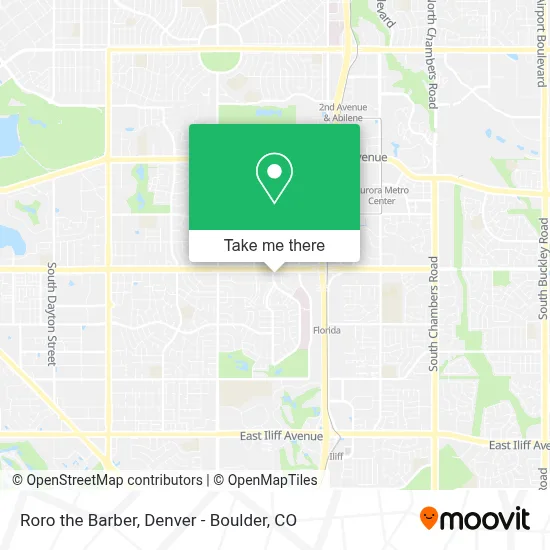 Roro the Barber map