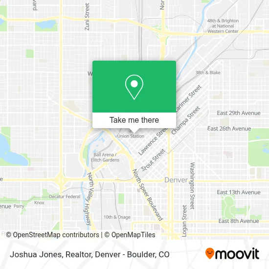 Joshua Jones, Realtor map