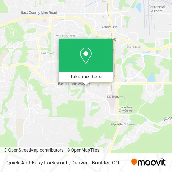 Quick And Easy Locksmith map