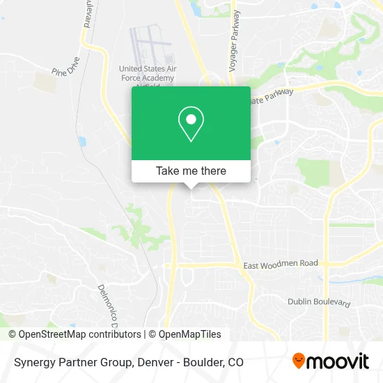 Synergy Partner Group map
