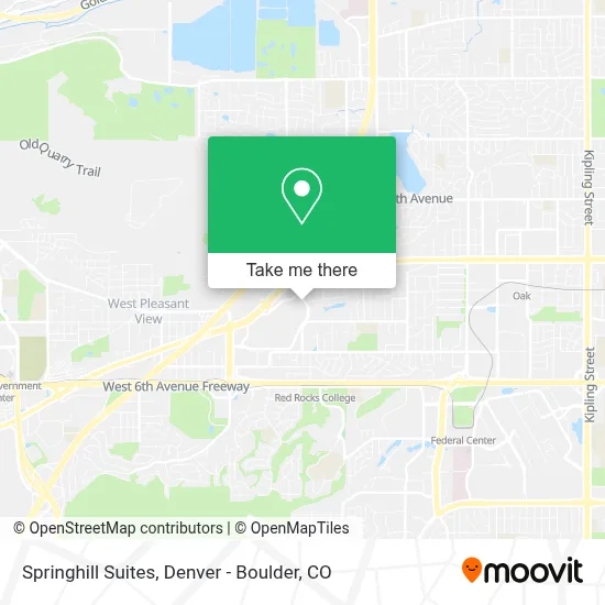 Springhill Suites map