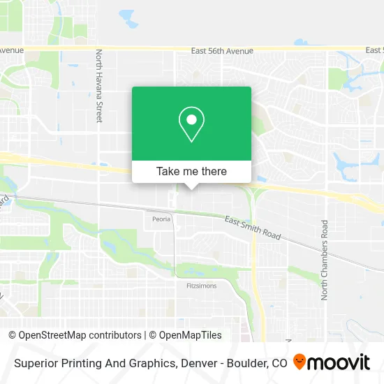 Superior Printing And Graphics map