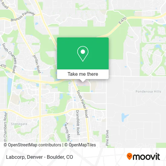 Labcorp map