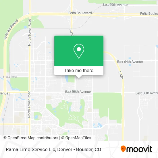 Rama Limo Service Llc map