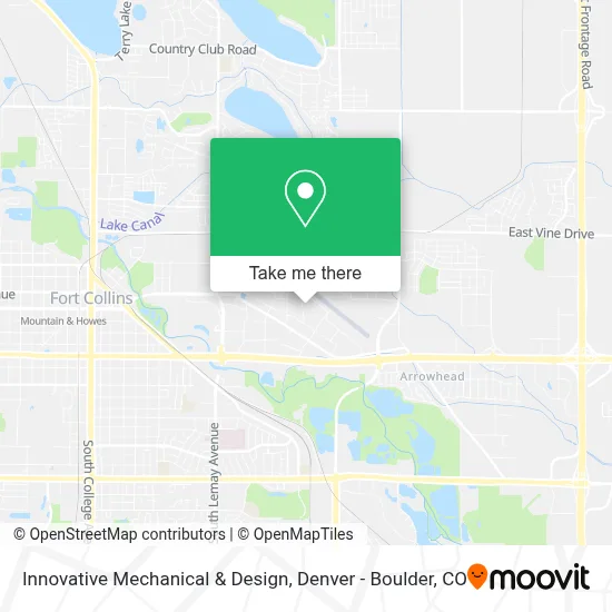 Innovative Mechanical & Design map