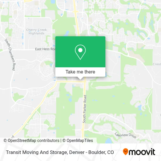 Transit Moving And Storage map
