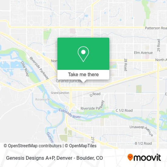 Genesis Designs A+P map