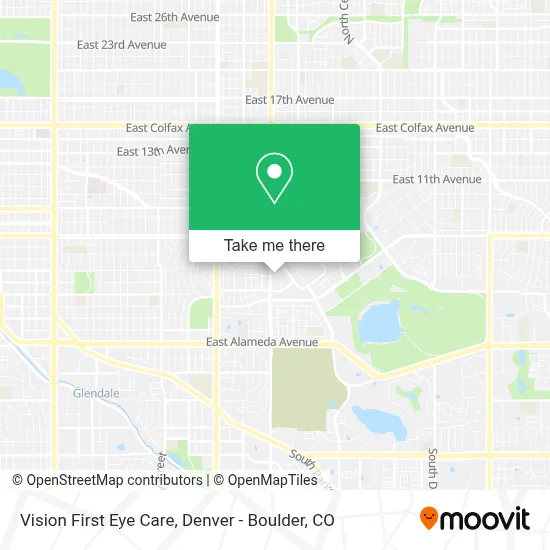 Vision First Eye Care map