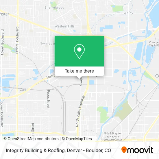 Integrity Building & Roofing map
