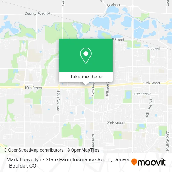 Mark Llewellyn - State Farm Insurance Agent map