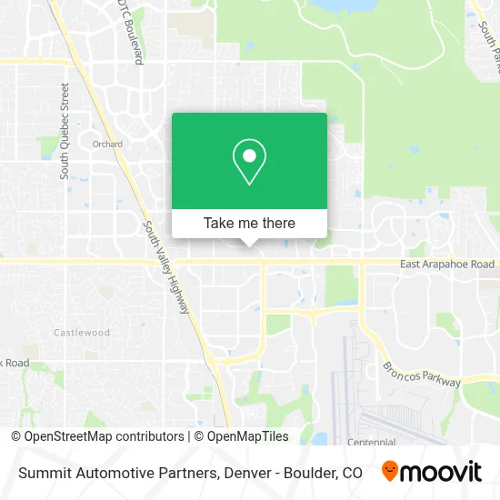 Summit Automotive Partners map