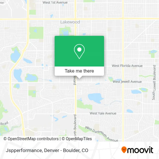 Jspperformance map