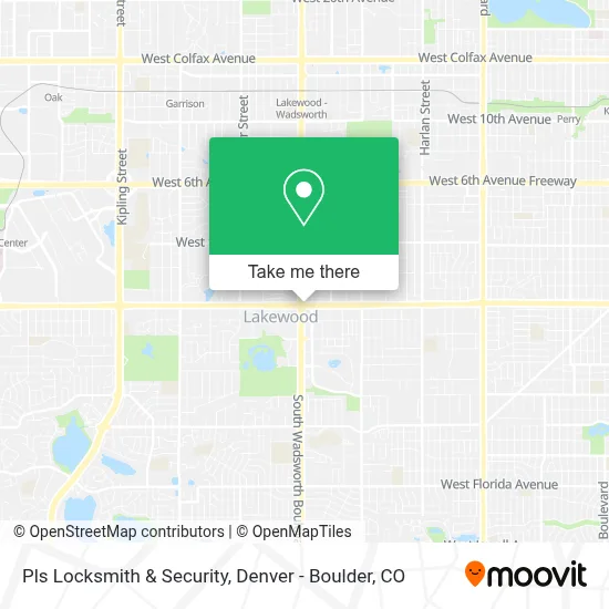 Pls Locksmith & Security map