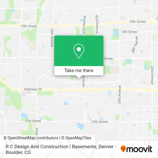 R C Design And Construction | Basements map