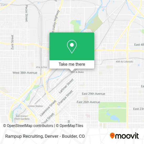 Rampup Recruiting map