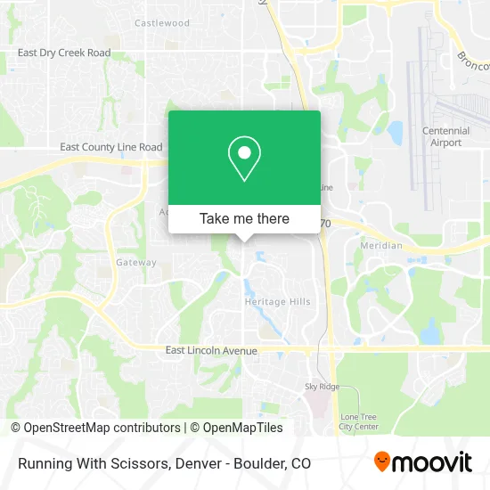 Running With Scissors map