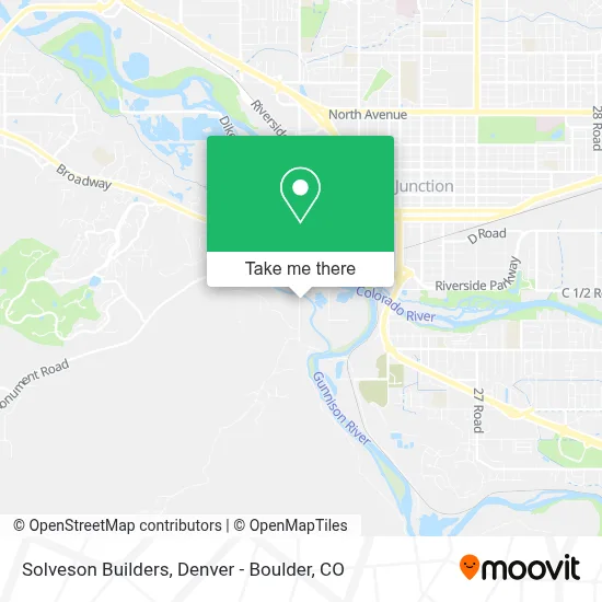 Solveson Builders map
