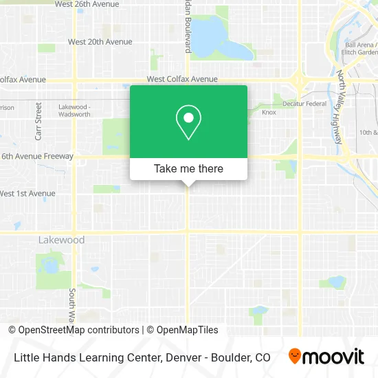 Little Hands Learning Center map