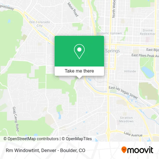 Rm Windowtint map