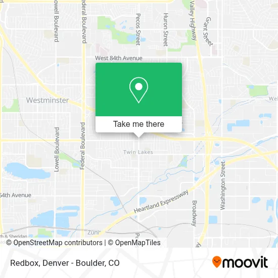 Redbox map