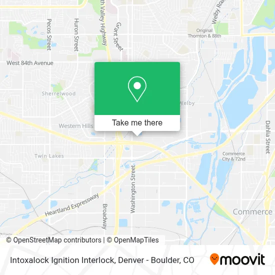 Intoxalock Ignition Interlock map