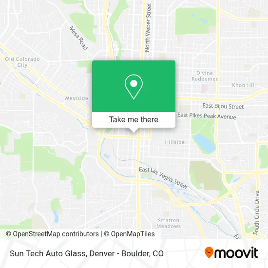 Sun Tech Auto Glass map