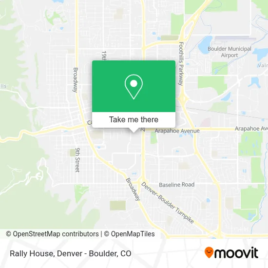 Rally House map