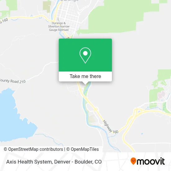 Axis Health System map