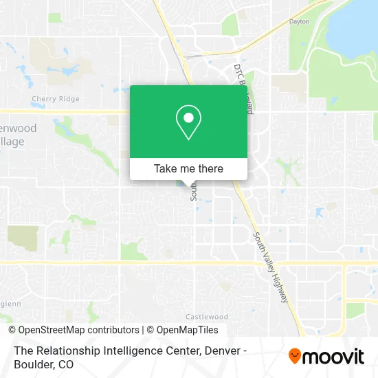 The Relationship Intelligence Center map