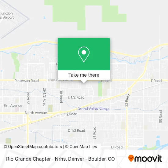 Rio Grande Chapter - Nrhs map