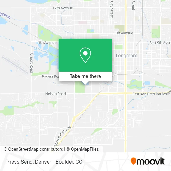 Press Send map