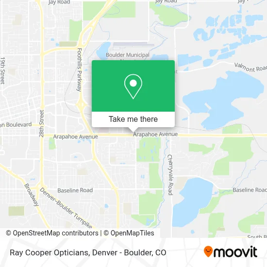 Ray Cooper Opticians map